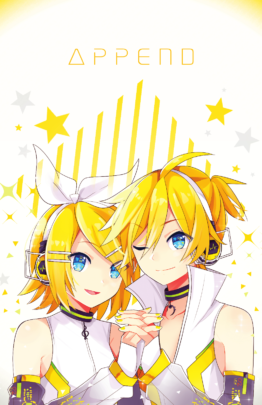YUI-26 Rin and Len Append Vertical