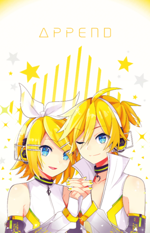 Rin and Len Append (Vertical) - Mari