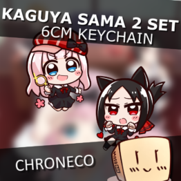 Kaguya Sama Keychain 2 Set - Chroneco
