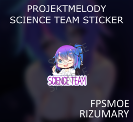 Science Team Melody Car Vinyl Sticker - FPSMoe
