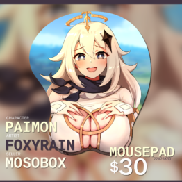 FOX-OPMP-01 Oppaimon Mousepad - Foxyrain