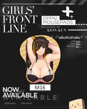 M16 Oppai Mousepad - Kion-kun