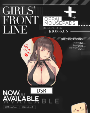 DSR Oppai Mousepad - Kion-kun