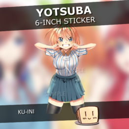 KUI-S-09 Yotsuba Sticker - ku-ini