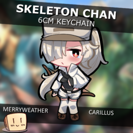 Skeleton Archer Keychain - Carillus