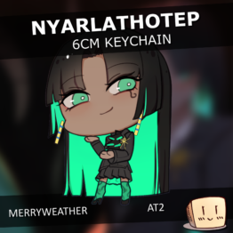 Nyarlathotep Keychain - AT2