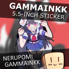 GAM-S-01 GammaInkk Sticker - nerupomi