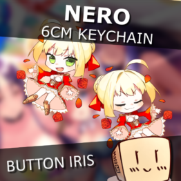 Nero Keychain - ButtonIris