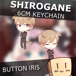 Shirogane Keychain - ButtonIris
