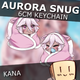 KN-KC-02 Aurora Snug Keychain - Kana
