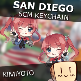 San Diego Keychain - Kimiyoto