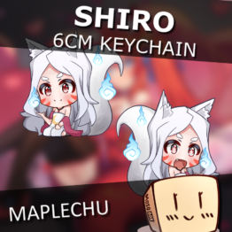 MAP-KC-02 Shiro Keychain - Maplechu