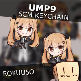 UMP9 Keychain - Rokuuso