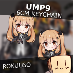 UMP9 Keychain - Rokuuso