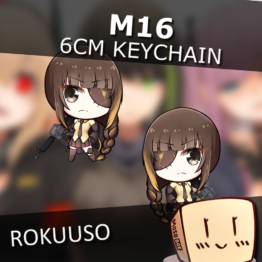 M16 Keychain - Rokuuso