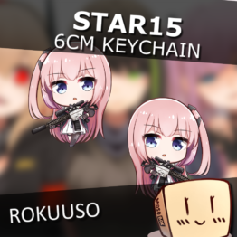 STAR15 Keychain - Rokuuso