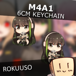 RK-KC-09 M4A1 Keychain - Rokuuso