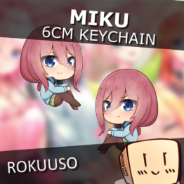 Miku Keychain - Rokuuso