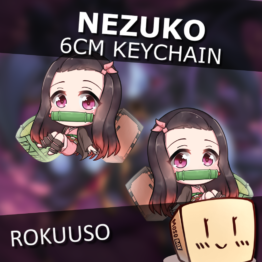 Nezuko Keychain - Rokuuso