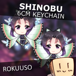 RK-KC-19 Shinobu Keychain - Rokuuso