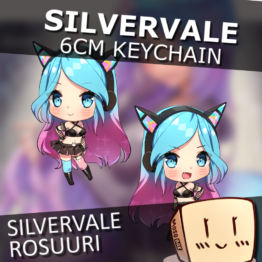 Silvervale Keychain - Rosuuri