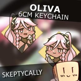 SK-KC-01 Olivia Keychain - Skeptycally