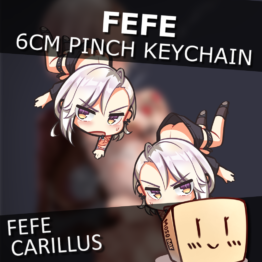 Fefe Pinch Keychain - Carillus