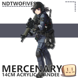 ND-AS-01 Mercenary Acrylic Stand - NDTwoFives