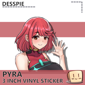 Pyra Wave Sticker - Desspie