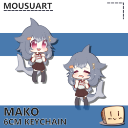 Mako Keychain - MousuArt