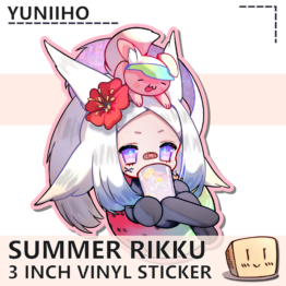 Summer Rikku Sticker - Yuniiho