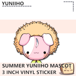 Summer Yuniho Mascot Sticker - Yuniiho