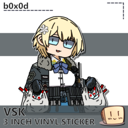 B0X-S-02 VSK Sticker - b0x0d