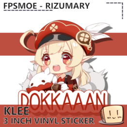 FPS-S-RIZ-GNS-08 Klee Sticker - Rizumary