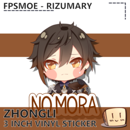 FPS-S-RIZ-GNS-12 Zhongli Sticker - Rizumary