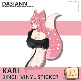 Kari Back Sticker - da3iann