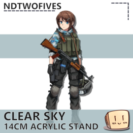 Clear Sky Acrylic Stand - NDTwoFives