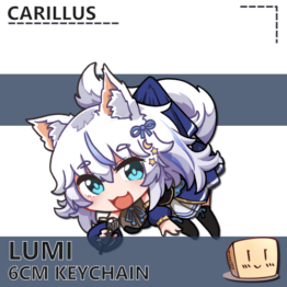 Lumi Idol Pinch Keychain - Carillus