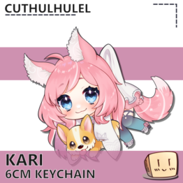 Kari and Ekko Keychain - CuthulhuLel