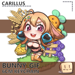 Bunny_Gif Virtual Valuable Keychain - Carillus
