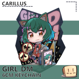 Girl_DM_ Virtual Valuable Keychain - Carillus