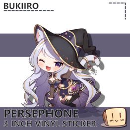 PER-S-02 Persephone Hat Sticker - bukiiro