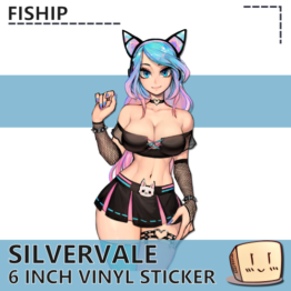 Silvervale Knee Up Sticker Strapless - Fiship
