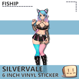 Silvervale Fullbody Sticker - Fiship