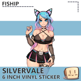 Silvervale Kneeup Sticker - Fiship