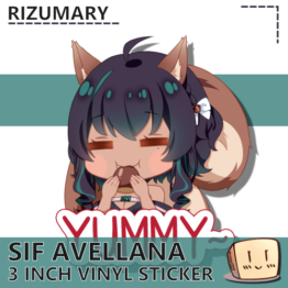 Sif Avellana Yummy~ Sticker - Rizumary
