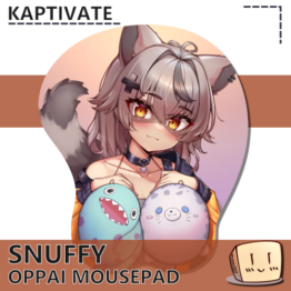 SNU-KAP-OPMP-01 Snuffy Plushie Mousepad - Kaptivate