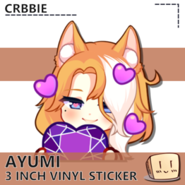 Ayumi Heart Sticker - Crbbie (Pre-order)