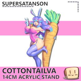 CTN-AS-01 CottontailVA Standee - SuperSatanSon