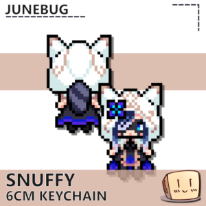 Pixel Snuffy Keychain - JuneBug